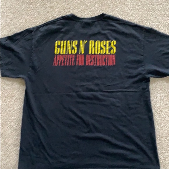 Guns N’ Roses Black T-shirt, XL - Picture 5 of 6